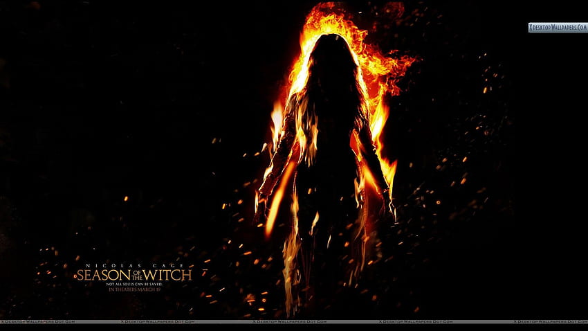 Season of the Witch â Burning Witch HD wallpaper